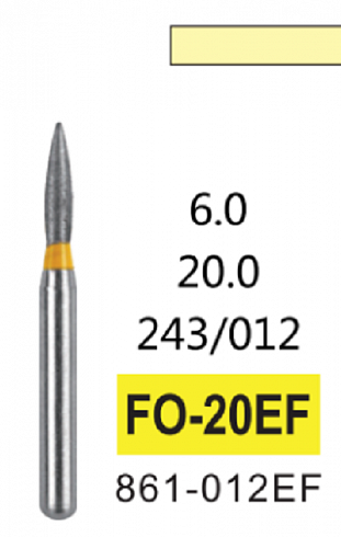 Алмазный бор FO-20ЕF
